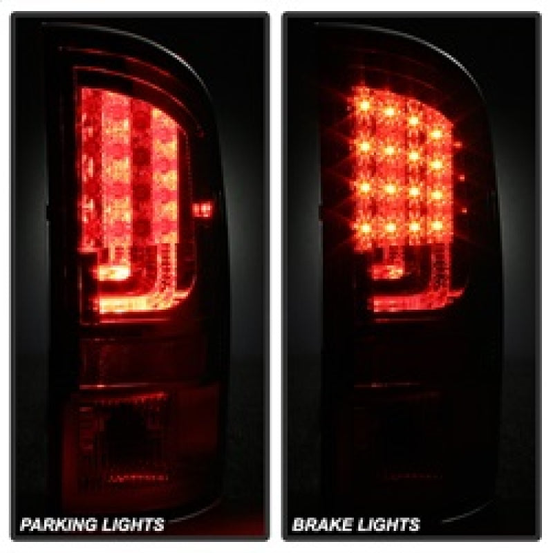 Spyder 5081971 fits Dodge 07-08 Ram 1500 Version 2 LED Tail Lights - Red Clear