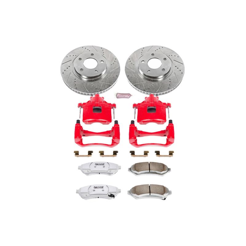 PowerStop fits Buick LeSabre Front Z26 Street Warrior Brake Kit w/Calipers