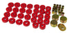 Prothane 7-122 fits GM Convertible Body Mount Kit - Red