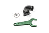 Radium Engineering 20-1047 FCST-X 3-Bolt Remote Mount Fill Neck - 24AN Elbow - 1