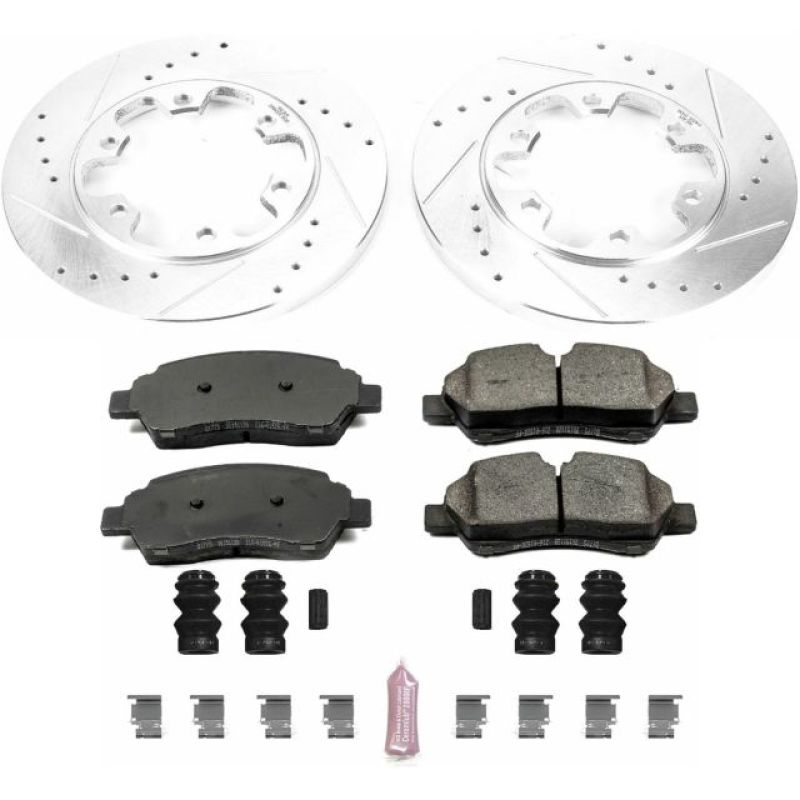PowerStop fits Ford 15-18 Transit-350 HD Rear Z23 Evolution Sport Brake Kit