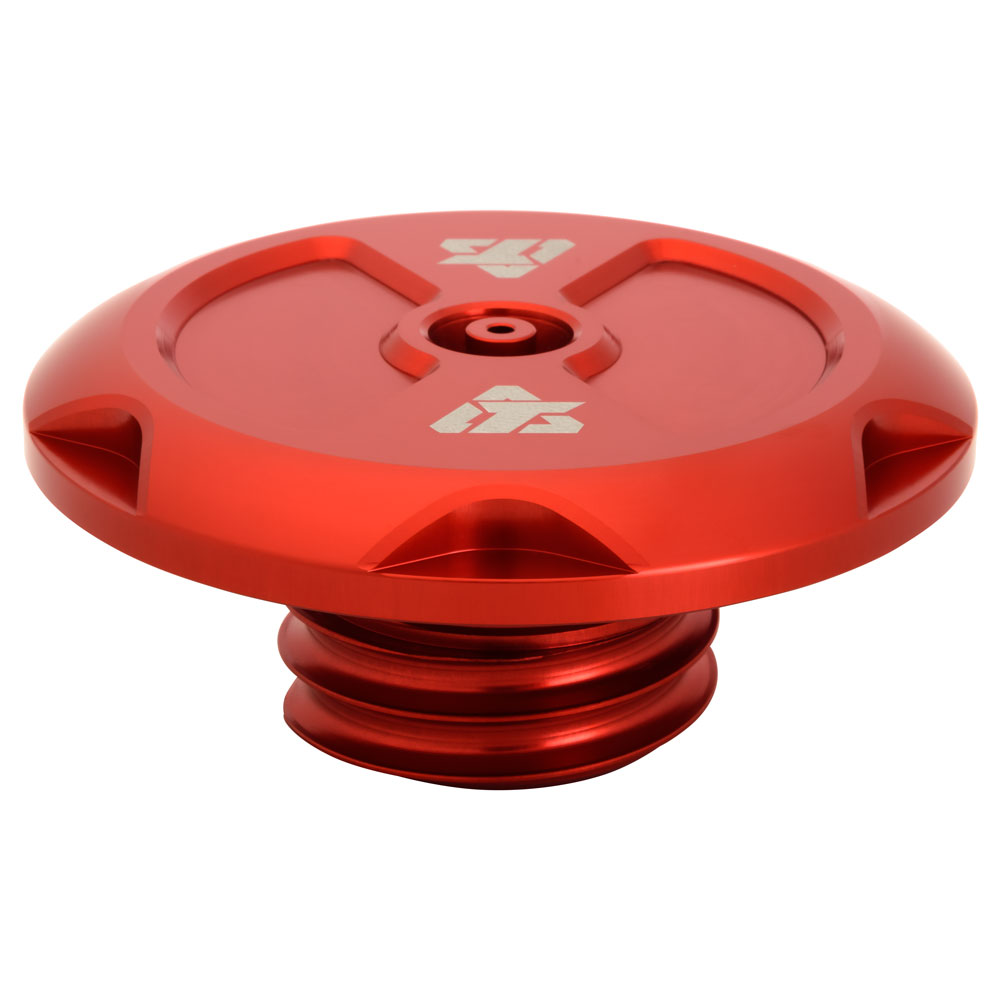 Tusk 1030020069 Billet Aluminum Gas Cap Red
