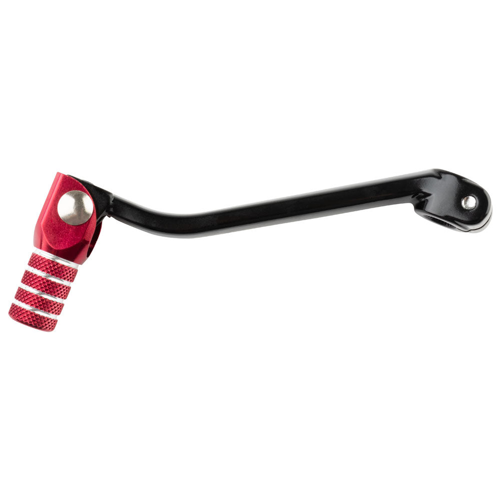 Tusk 1030850160 Folding Shift Lever Black/Red Tip