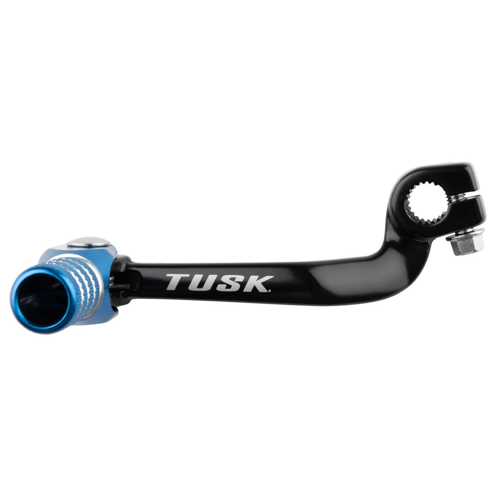 Tusk 1030850165 Folding Shift Lever Black/Blue Tip