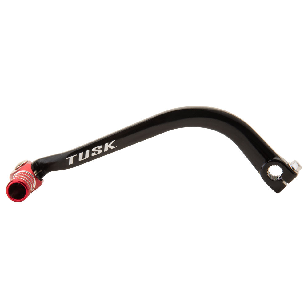 Tusk 1030850202 Folding Shift Lever Black/Red Tip