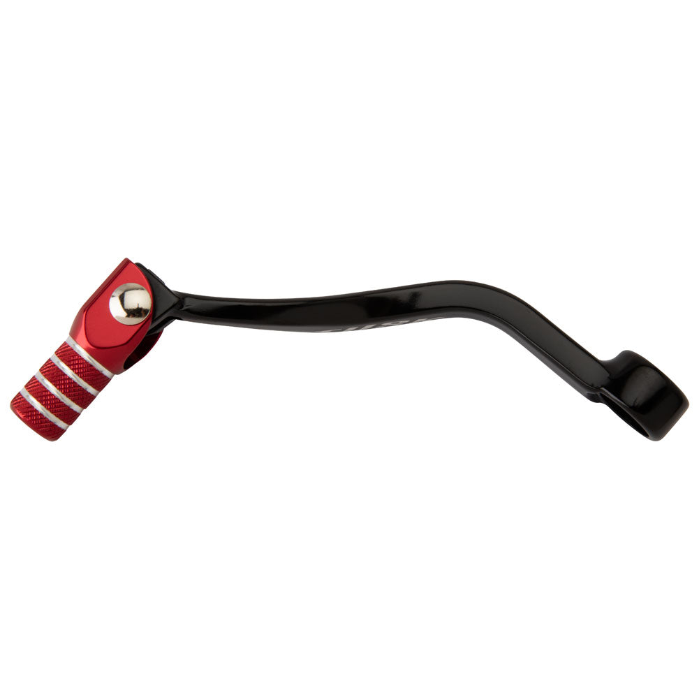 Tusk 1030850208 Folding Shift Lever Black/Red Tip