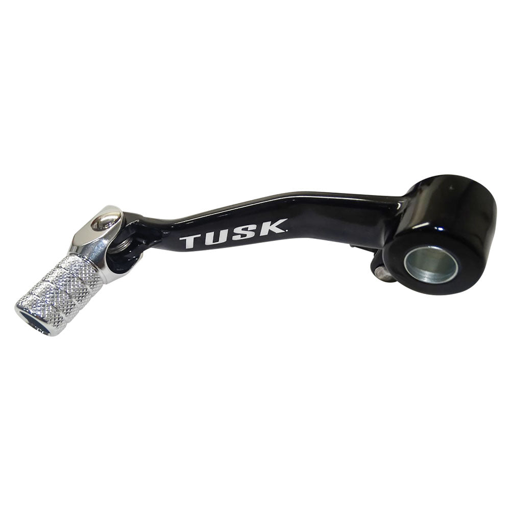 Tusk 1030850210 Folding Shift Lever +10mm Black/Silver Tip