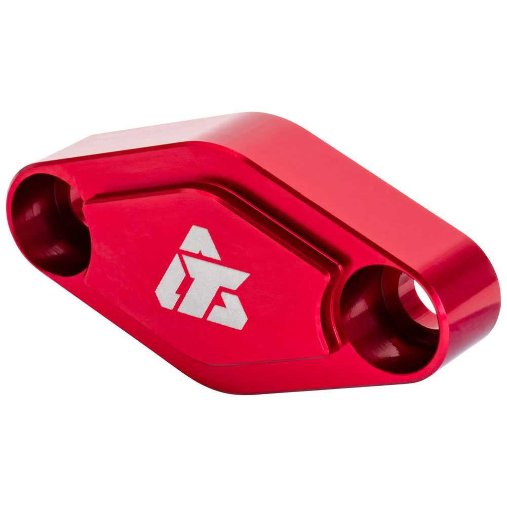 Tusk 1031060004 Parking Brake Block Off Plate Red