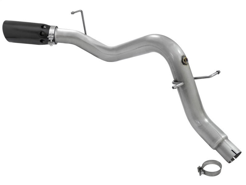 AFE 49-04064-B BORE HD 3.5in DPF-Back Alum Exhaust w/Black Tip 2016 fits GM Col