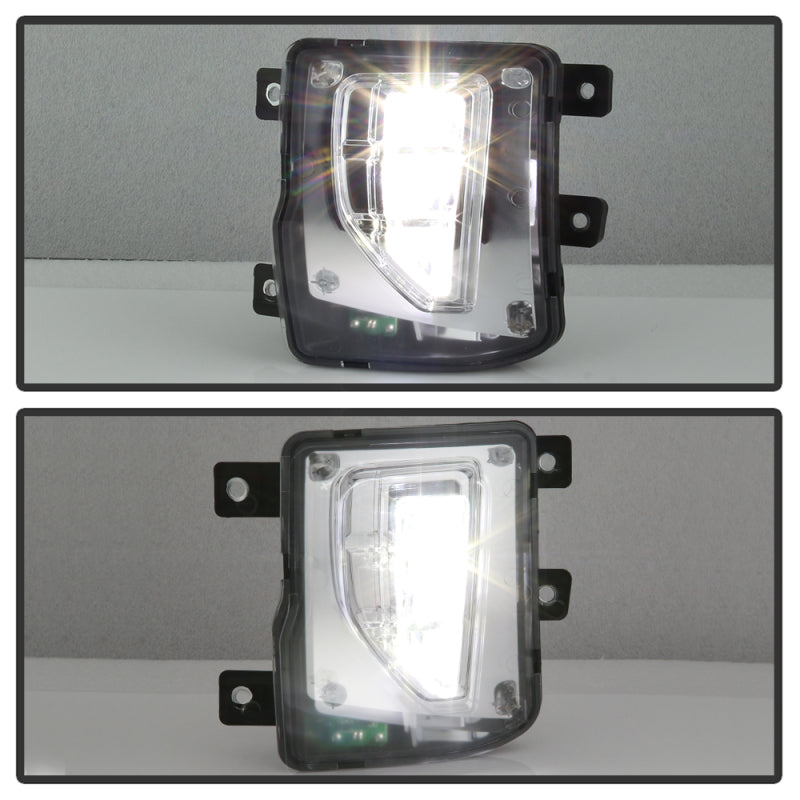 Spyder 9043215 fits Chevy 16-18 Silverado 1500 OEM Style Full LED Fog Light w/S