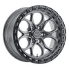 Weld W10709089575 Off-Road W107 20X9 Ledge 6X135 ET20 BS5.75 Satin Gun / Black