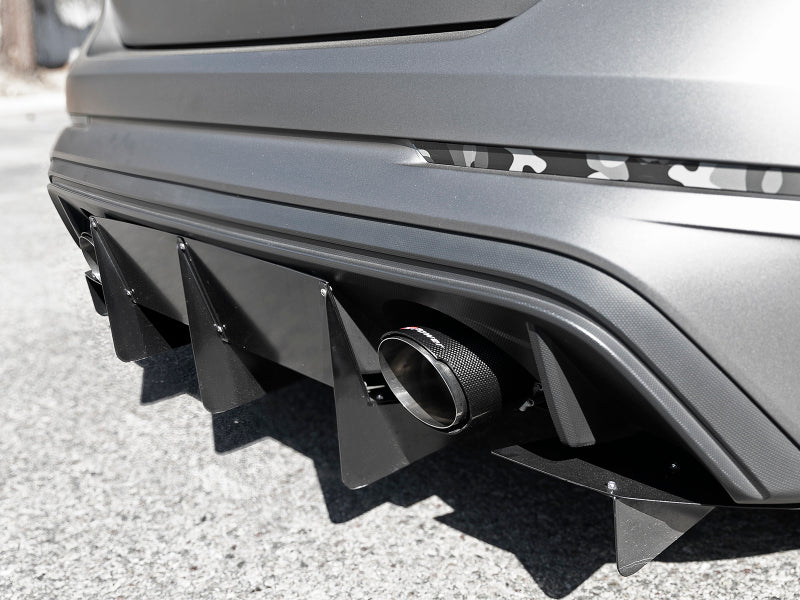 AFE 49-33103-C 3in 304 SS Cat-Back Exhaust System w/ Carbon Fiber Tips 16-18 f