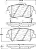 Stoptech 308.1432 Street Brake Pads - Front