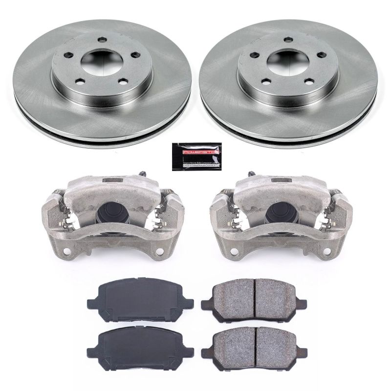PowerStop fits Pontiac 07-10 G5 Front Autospecialty Brake Kit w/Calipers
