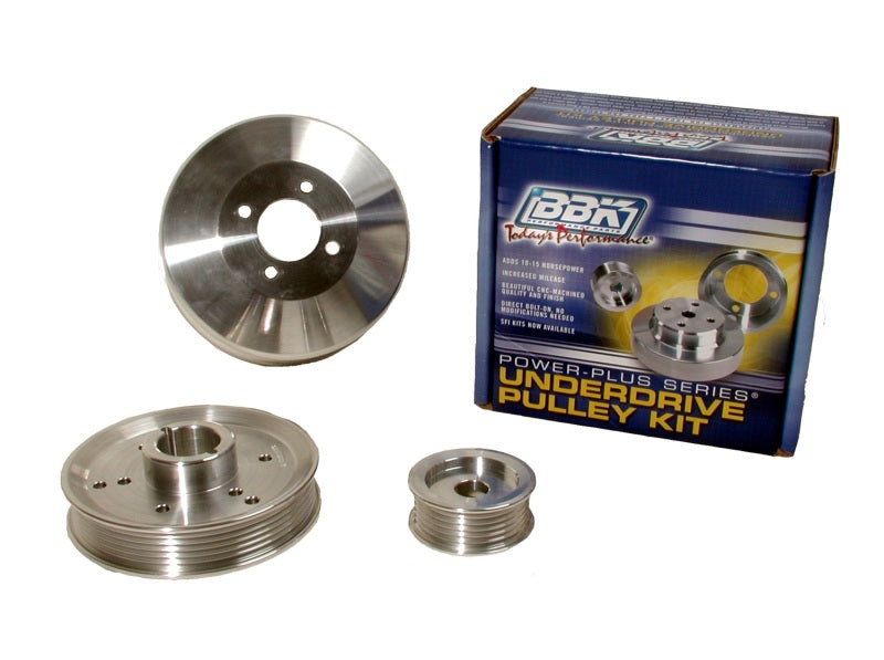 BBK 1555 Mustang 4.6 GT fits Cobra 96-01 Underdrive Pulley Kit - Lightweight CN