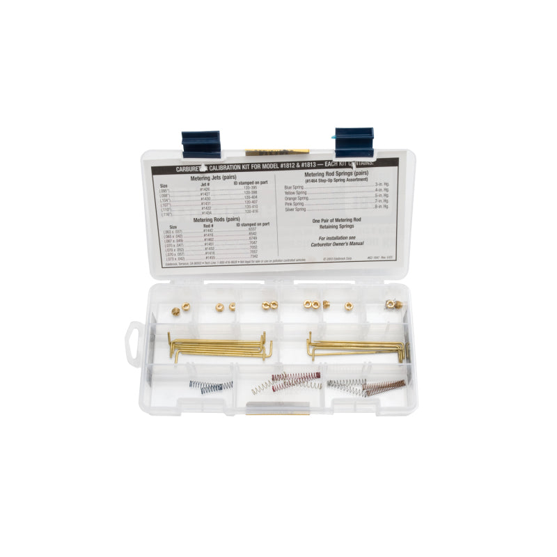 Edelbrock 1841 Calibration Kit for 1812/1813