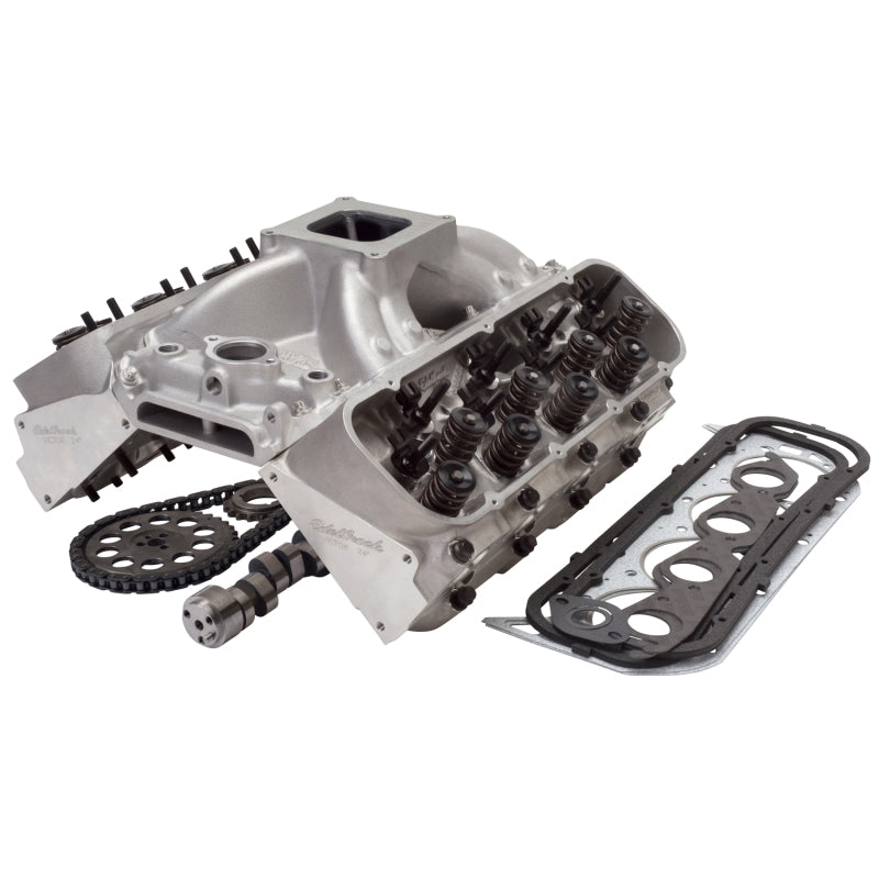 Edelbrock 2094 Power Package Top End Kit BBC 502 CI Hydraulic Roller Camshaft 600+ Hp
