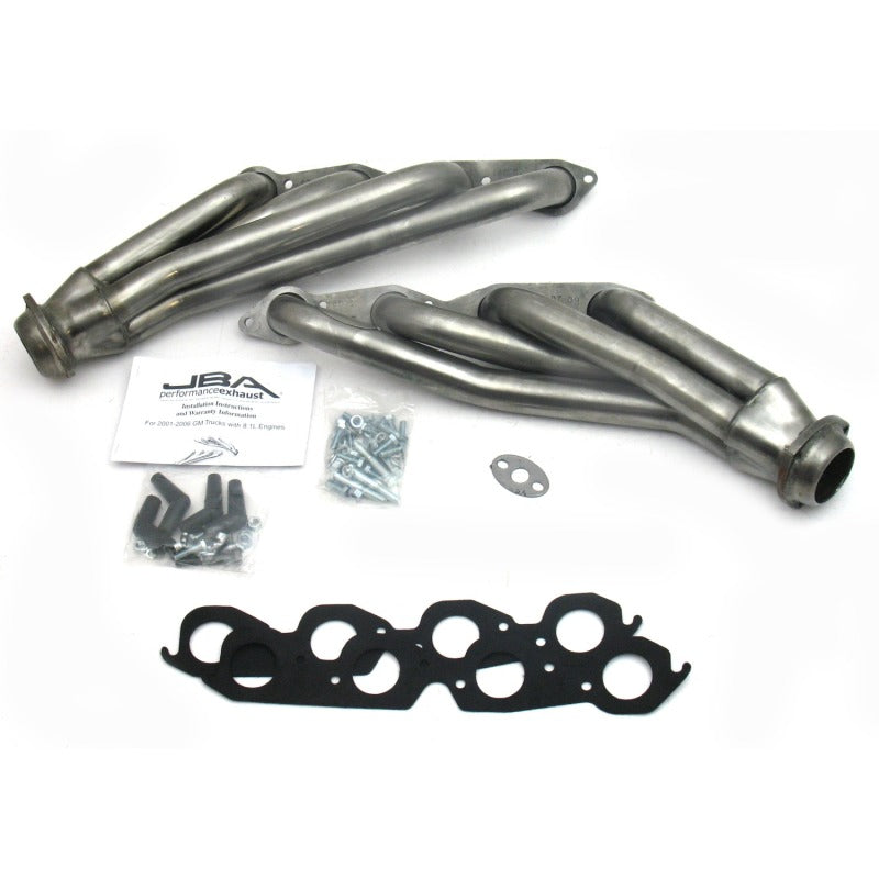 JBA 1860S fits Gm Truck 8.1L BBC w/o EGR/A.I.R. 1-3/4in Primary Raw 409SS Cat4Ward Header