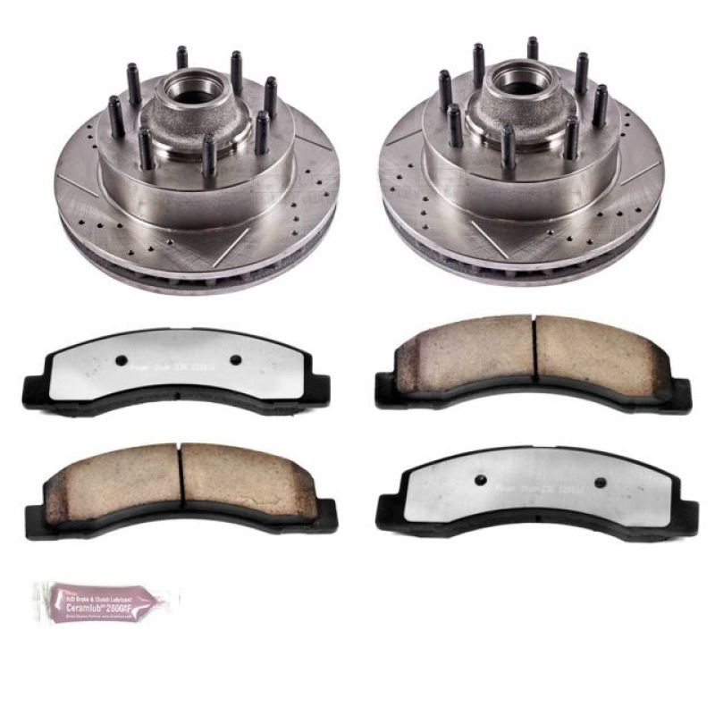 Power Stop K1893 36 fits Ford F-350 Super Duty Front Z36 Truck & Tow Brake Kit