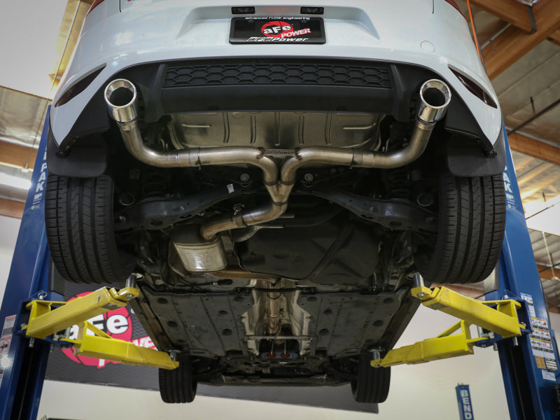 AFE 49-36418-P rce XP 3in-2.5in SS Exhaust Cat-Back 15-17 fits Volkswagen GTI (