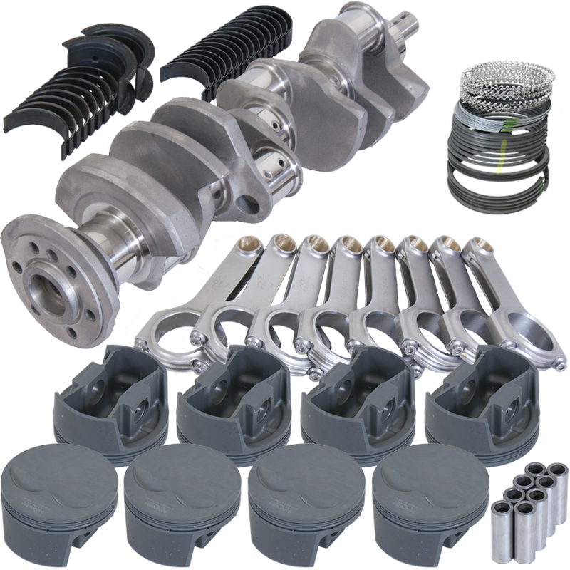 Eagle 12501000 fits Chevy 400 3.750in Crank 5.700in H-Beam -5cc Flat Top 4.125in Pistons Rotating Assembly