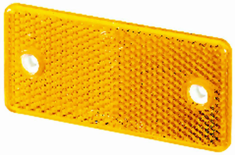 Hella 3326011 Reflex Reflector Yellow 8Ra
