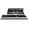 AutoMeter 2932-01 Autometer American Muscle Direct Fit Dash Kit 1967 fits Chevy Chevelle (2 x 3-3/8in. / 4 x 2-1/16in.)