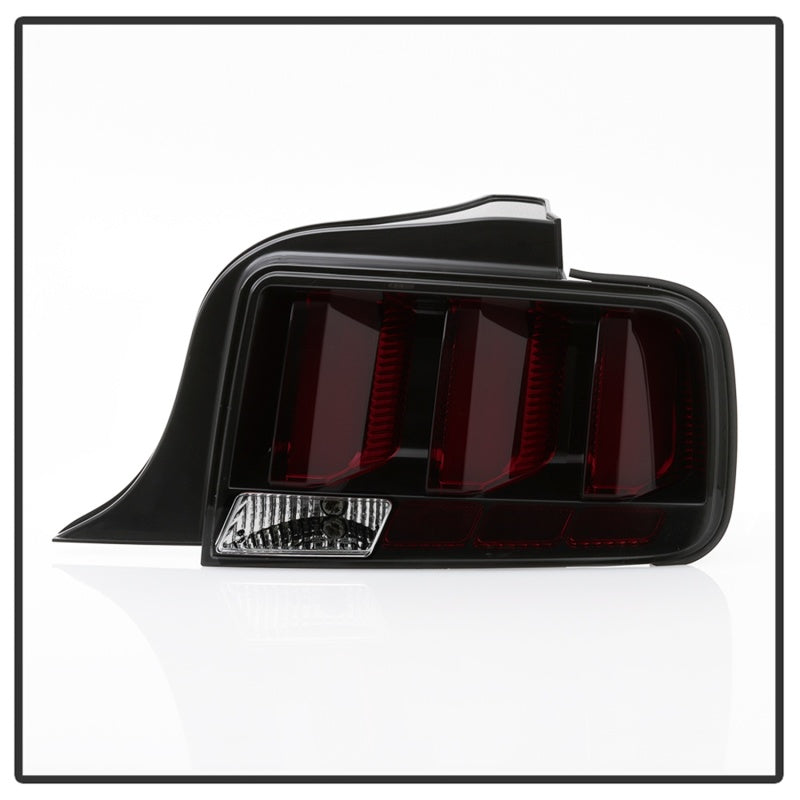 Spyder 5086723 fits Ford 05-09 Mustang (Red Light Bar) LED Tail Lights - Smoke