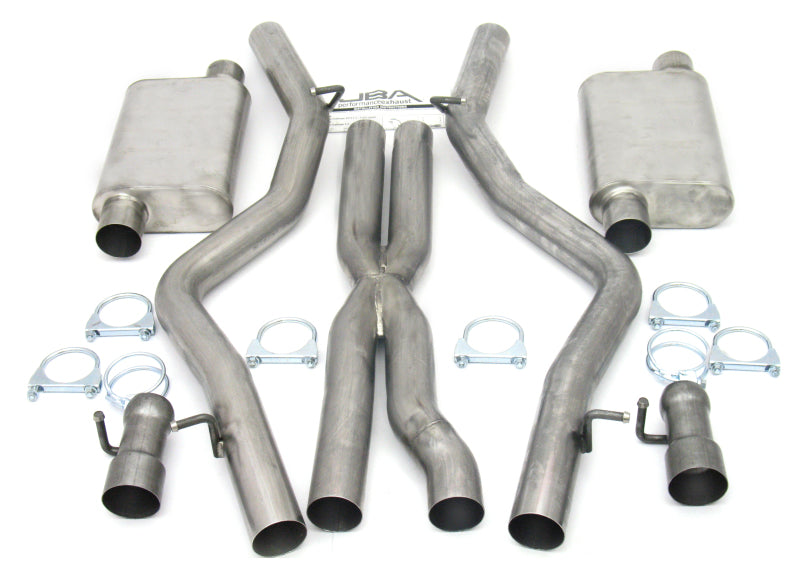 JBA 40-1665 08-14 fits Dodge Challenger SRT8 6.1L/6.4L 409SS Dual Rear Exit Cat-Back Exhaust