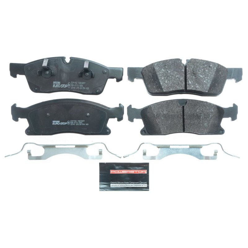 PowerStop ESP1982 fits Mercedes-Benz ML400 Euro-Stop ECE-R90 Front Brake Pads