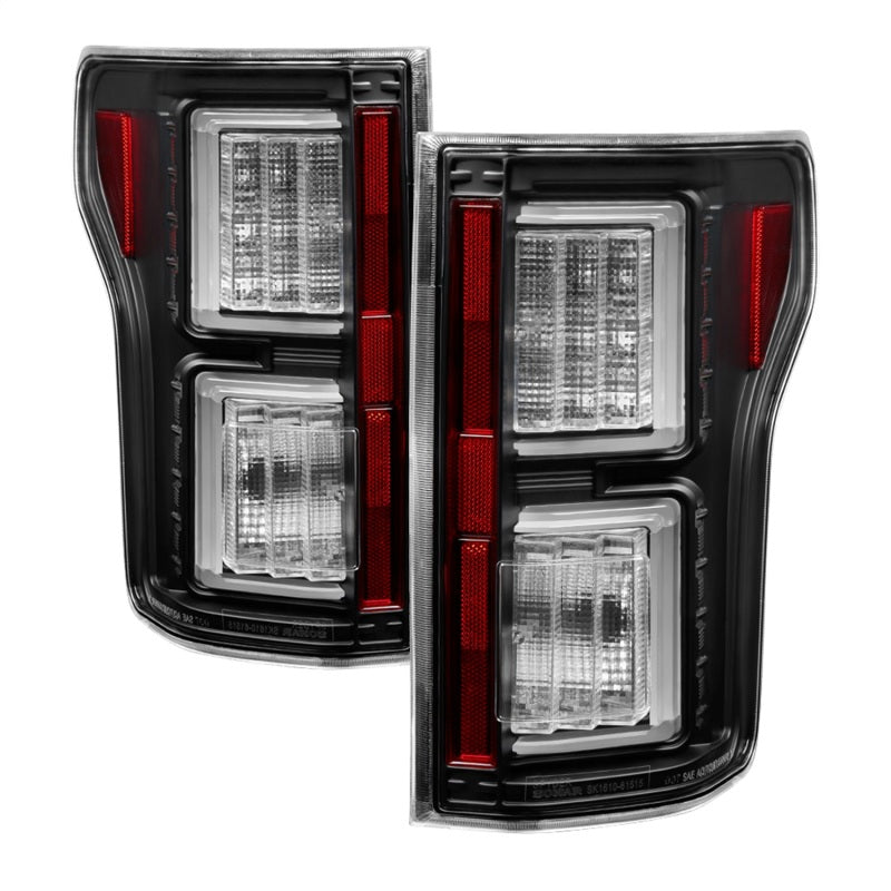 Spyder 5085689 fits Ford 18-19 F-150 (w/o Blind Spot Sensor) LED Tail Lights -