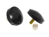 Prothane 19-1316-BL Universal Bump Stop 11/16X2 Button - Black