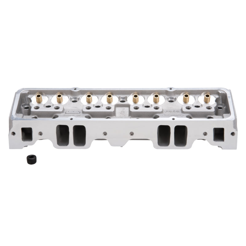 Edelbrock 60887 Cylinder Head fits SBC NHRA Legal 64cc Straight Plug Bare Single