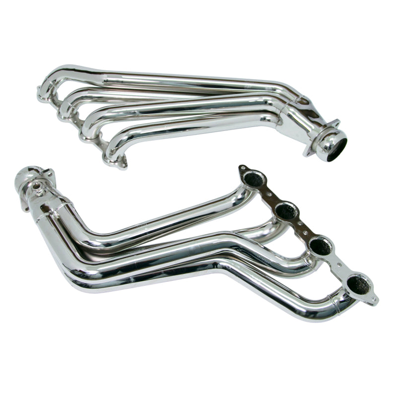 BBK 4021 Camaro LS3 L99 Long Tube Exhaust Headers With Converters - 1-3/4 Chrom