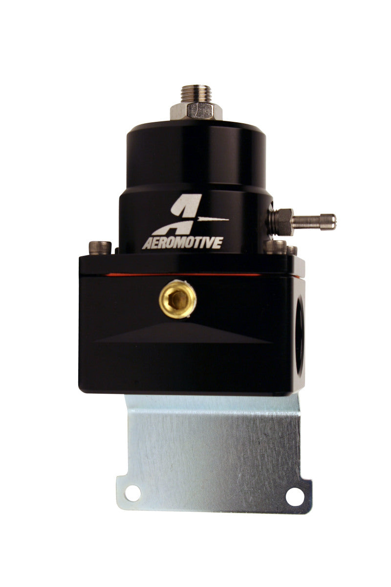 Aeromotive 13128 Adjustable EFI Regulator (2) -10 Inlet/-6 Return - Black