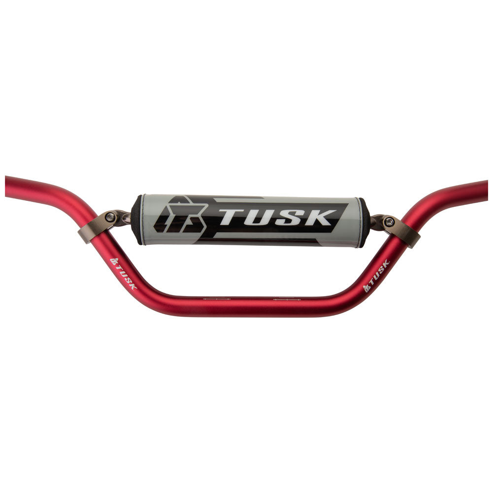 Tusk 1127790043 T-10 Aluminum 7/8" Handlebar ATV Sport Bend Red