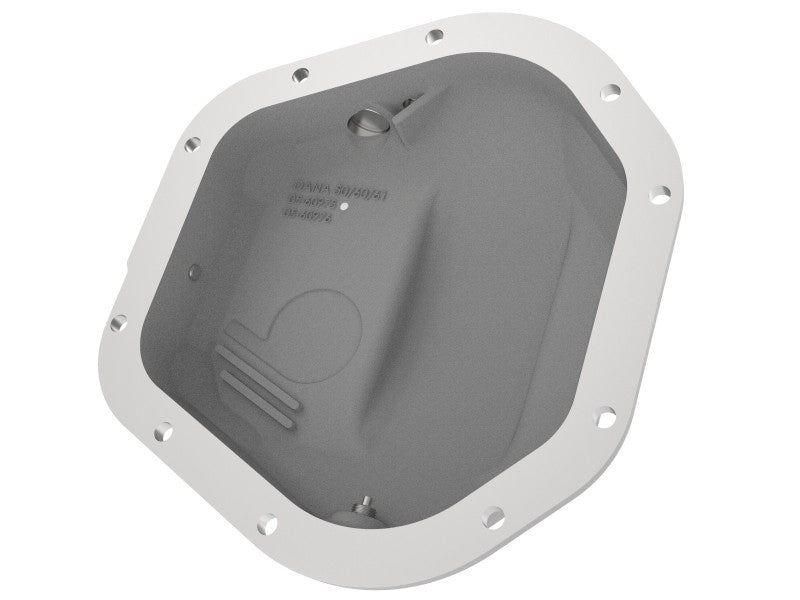 AFE 46-70080 Differential Cover (Raw; Street Series); fits Ford Diesel Trucks 9
