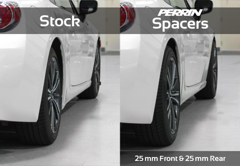 Perrin Performance PSP-WHL-026BK PERRIN fits Subaru/Toyota Wheel Spacers