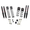 Skyjacker 21-23 Jeep Wrangler 4XE (JL) 4 Door Long Travel 2.5in Coil System w/ Black MAX Shocks