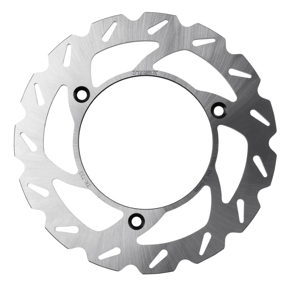 Tusk 1168490034 Stainless Steel Typhoon Brake Rotor, Front