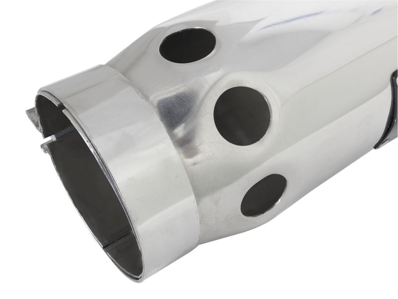 AFE 49T40501-P121 Intercooled Tip Stainless Steel - Polished 4in In x 5in Out x