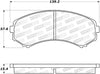 Stoptech 308.0867 Street Brake Pads