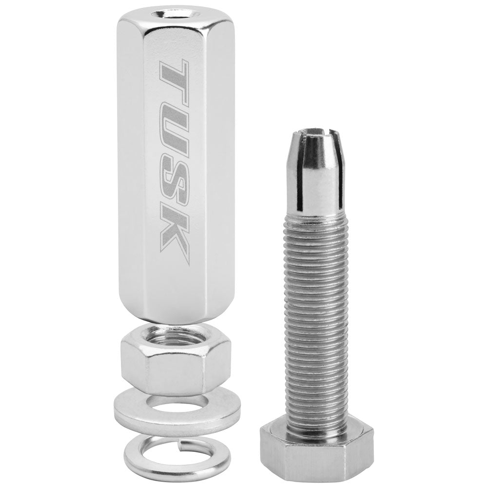 Tusk 1177410001 Quick Release Flag Pole Holder 1/4" Pole Silver