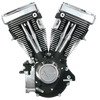 S&S Cycle 310-0233 84-99 BT V80 Long Block Engine - Wrinkle Black