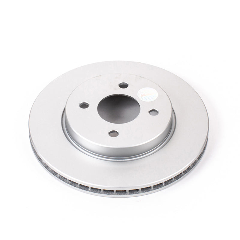 PowerStop JBR1539EVC fits Nissan Versa Front Evolution Geo 12-18met Coated Rotor