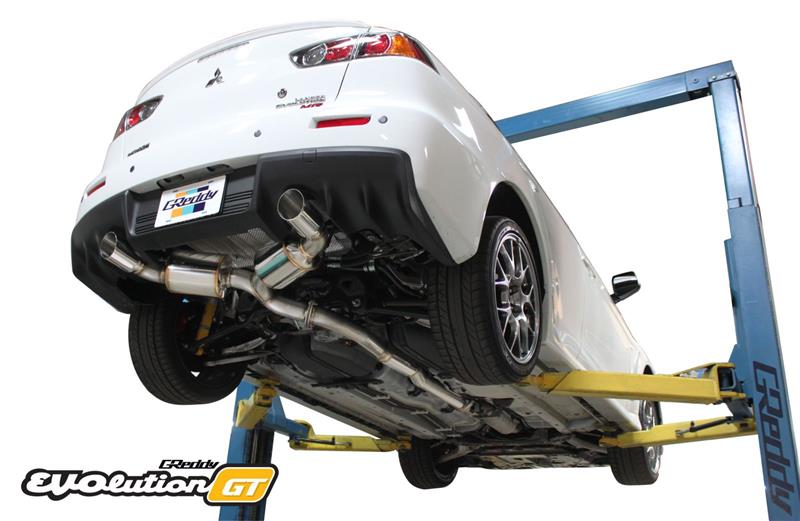 GReddy 10138300 08-14 fits Mitsubishi Lancer EVO X Evolution GT Exhaust
