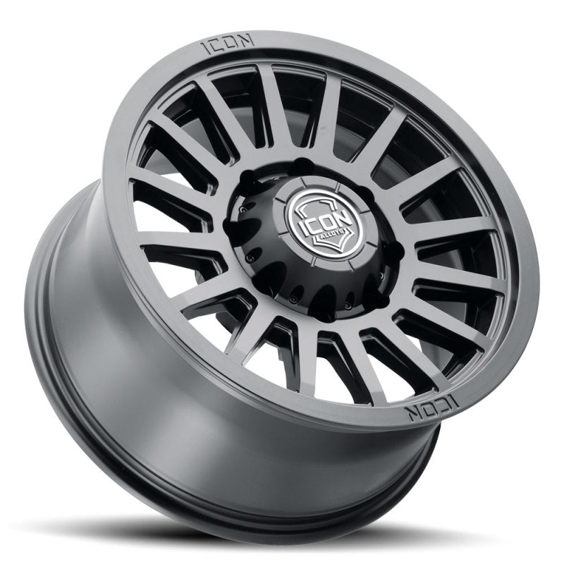 ICON 3618908055SB Recon SLX 18x9 8x6.5 BP 12mm Offset 5.5in BS 121.4mm Hub Bore Satin Black Wheel