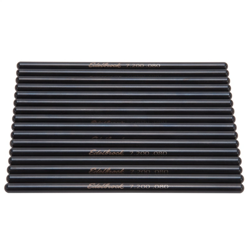 Edelbrock 9653 Pushrod Set Hydraulic Roller Applications Small Block fits Chevrolet