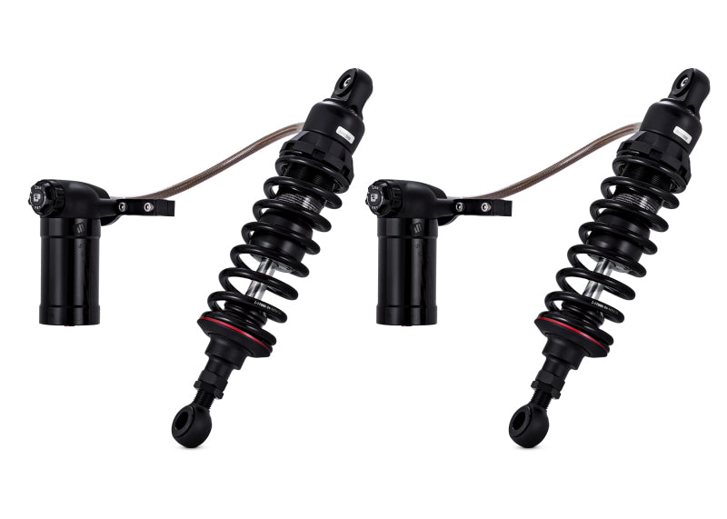 Progressive 990-2002 Harley Bagger 990 Series Shocks 12.0in Heavy Duty - Black