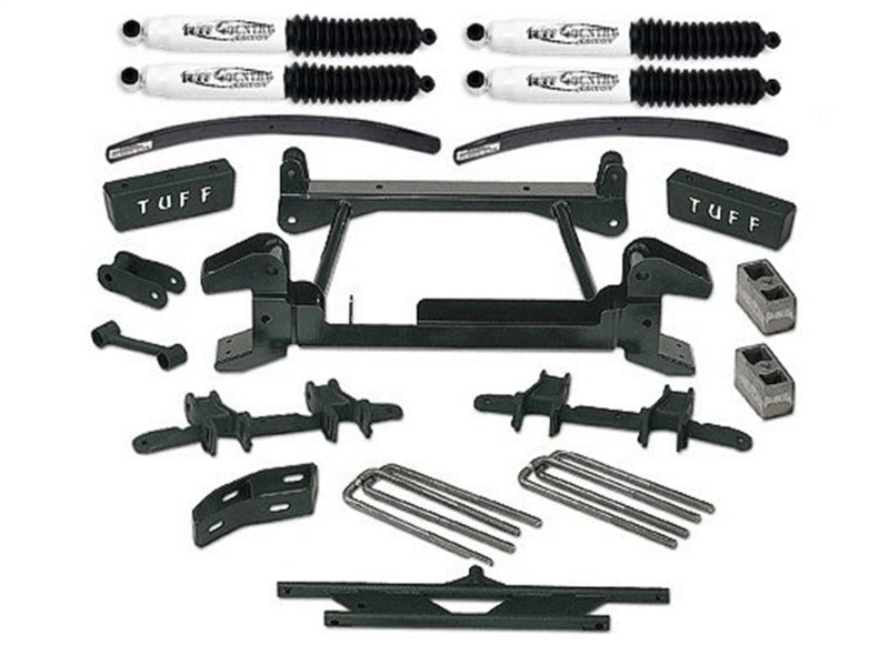 Tuff Country 16813KN 88-98 fits Chevy Truck K1500 4x4 6in Lift Kit (SX8000 Shocks)